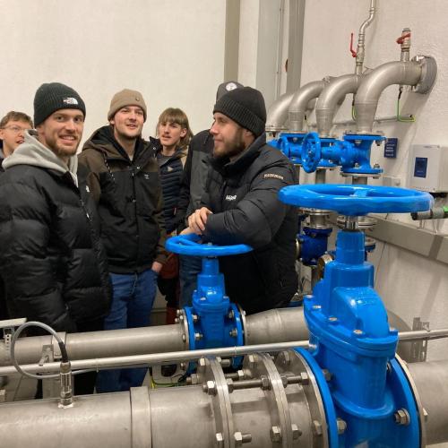 Exkursion der 2aTB zu den Gemeindewerken Telfs, Einblick in die Wasserversorgung_6